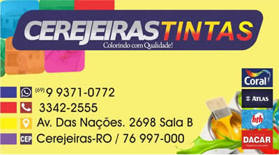 Cerejeiras Tintas Cerejeiras RO